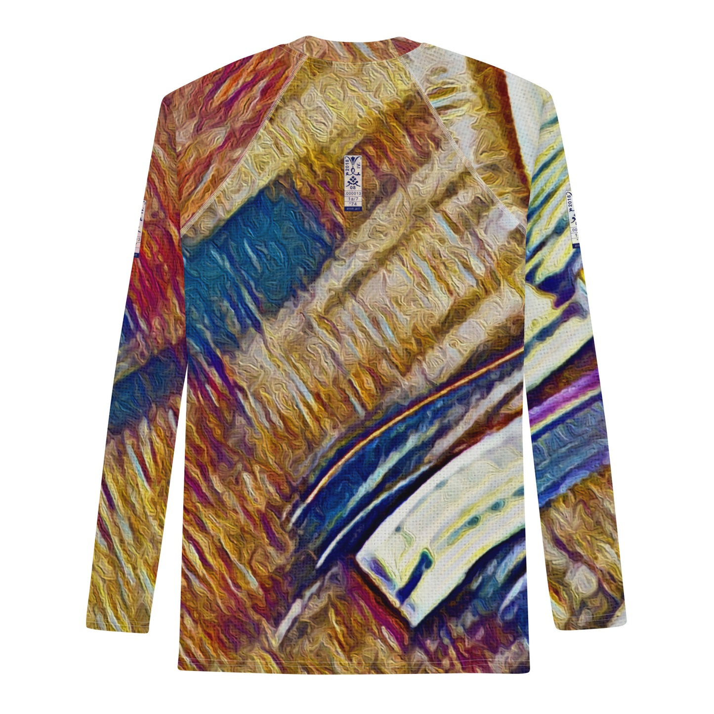 Men's Rash Guard 'Bright Lights in Saigon 1a/7' artist-authorised edition of original artwork by Enmempin N. Midelobo