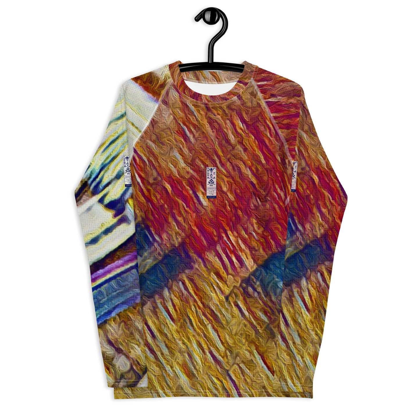 Men's Rash Guard 'Bright Lights in Saigon 1a/7' artist-authorised edition of original artwork by Enmempin N. Midelobo