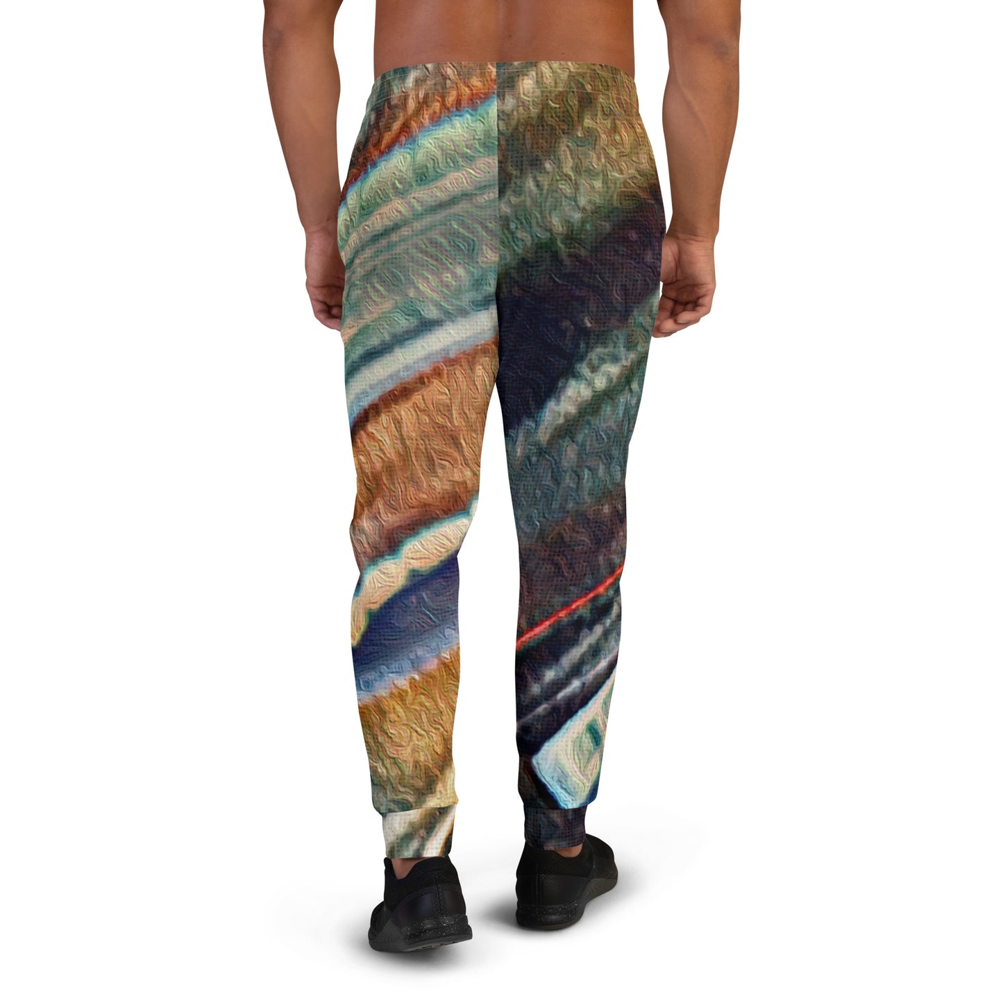 Men's Joggers 'Bright Lights in Saigon 5a/7' artist-authorised edition of original artwork by Enmempin N. Midelobo