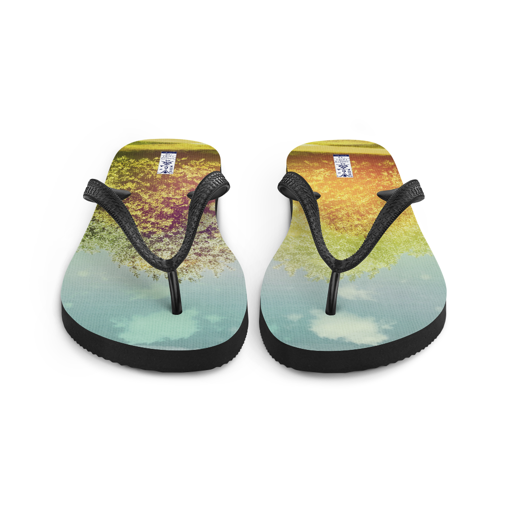 Flip-Flops 'Abundance 1/21' artist-authorised edition of original artwork by Enmempin N. Midelobo