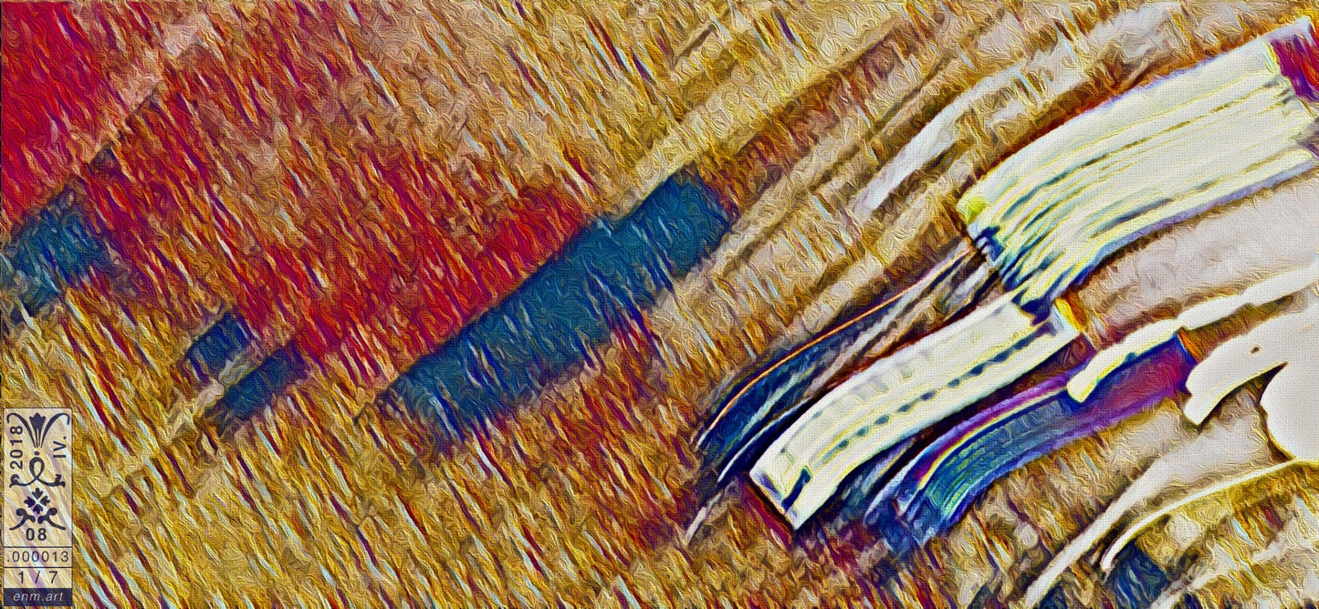 Limited Edition Print Original Art 'Bright Lights in Saigon 1/7' by Enmempin N. Midelobo