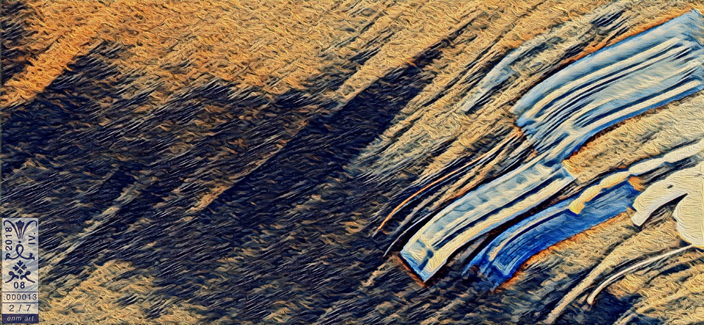 Limited Edition Print Original Art 'Bright Lights in Saigon 2/7' by Enmempin N. Midelobo