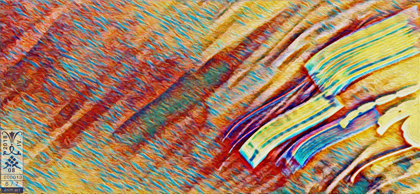 Limited Edition Print Original Art 'Bright Lights in Saigon 6/7' by Enmempin N. Midelobo