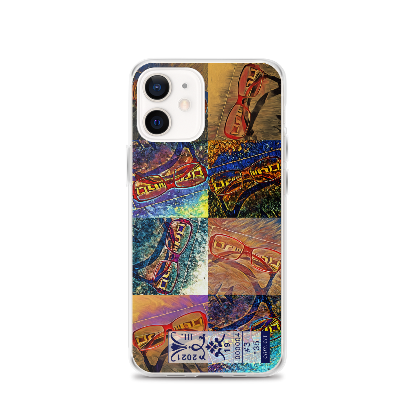 iPhone Case 'Enmempin's Spectacles #3' artist-authorised edition of original artwork by Enmempin N. Midelobo