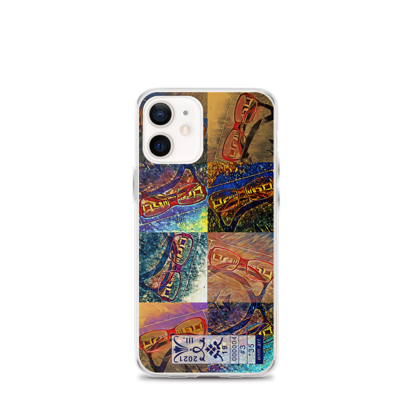 iPhone Case 'Enmempin's Spectacles #3' artist-authorised edition of original artwork by Enmempin N. Midelobo