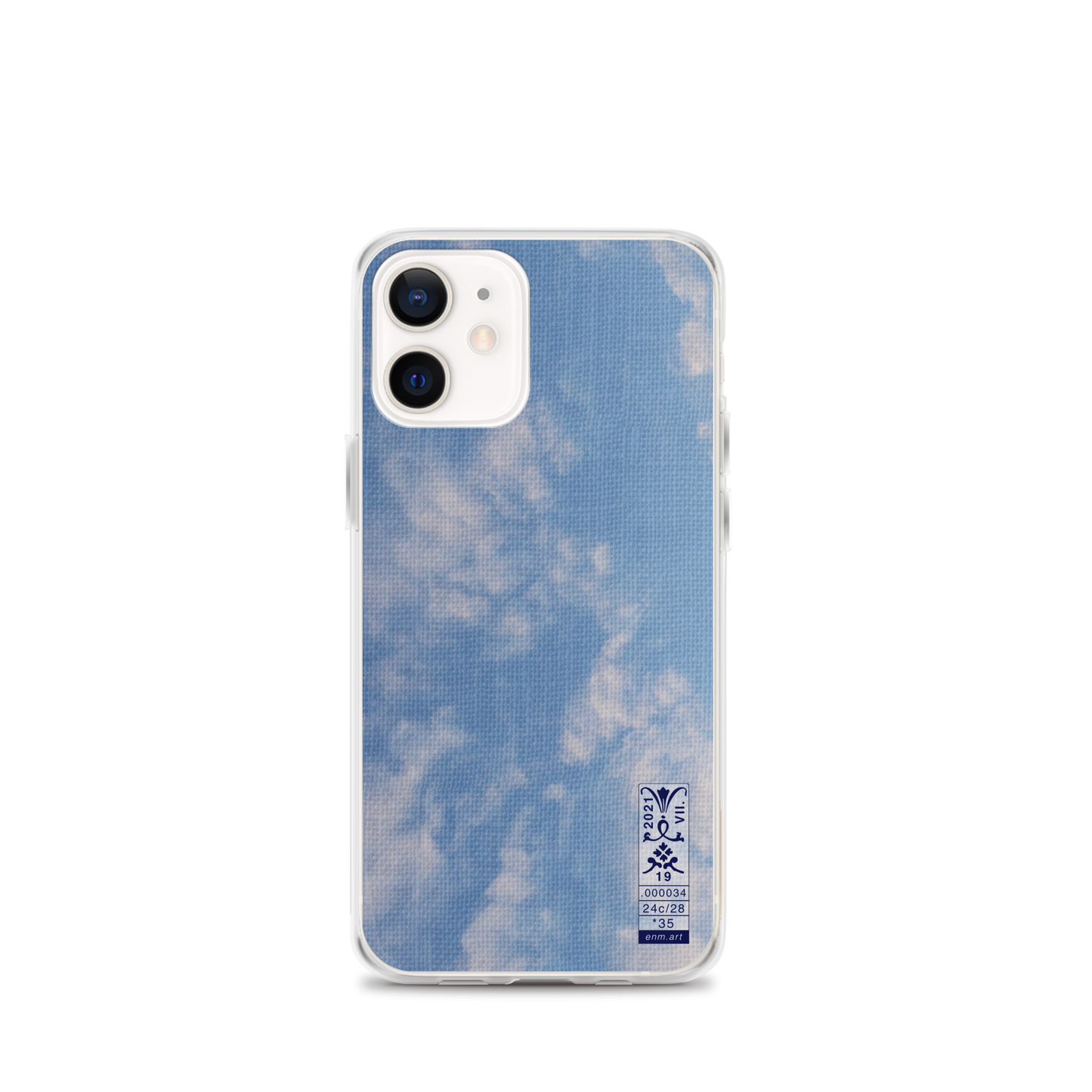 iPhone Case 'Fractal Skies 24/28' artist-authorised edition of original artwork by Enmempin N. Midelobo