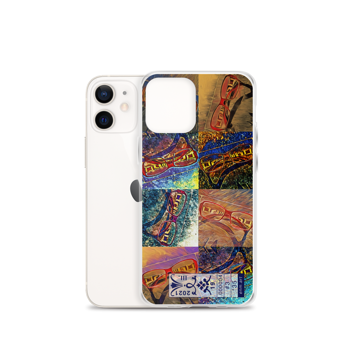 iPhone Case 'Enmempin's Spectacles #3' artist-authorised edition of original artwork by Enmempin N. Midelobo