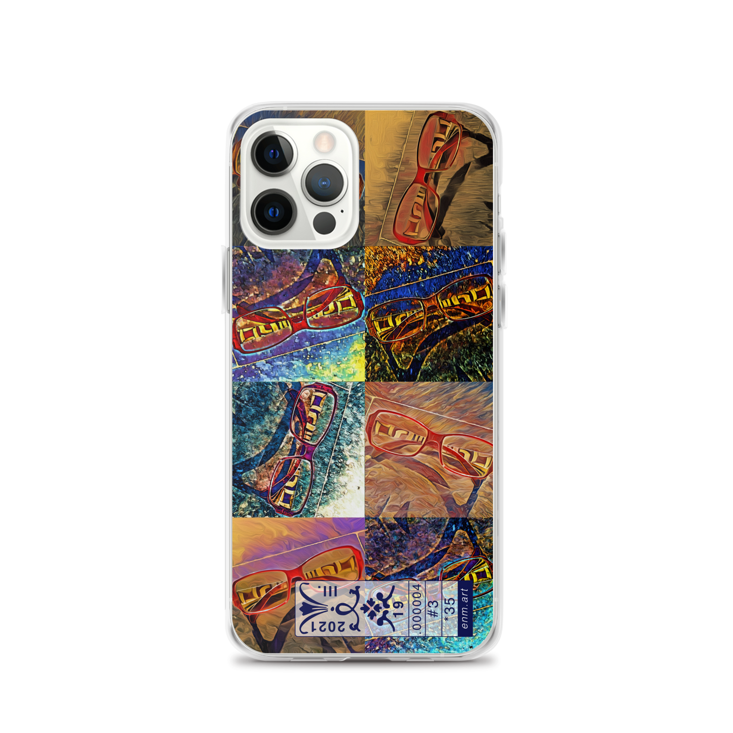 iPhone Case 'Enmempin's Spectacles #3' artist-authorised edition of original artwork by Enmempin N. Midelobo