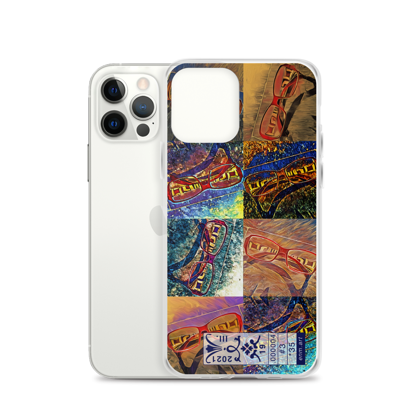iPhone Case 'Enmempin's Spectacles #3' artist-authorised edition of original artwork by Enmempin N. Midelobo