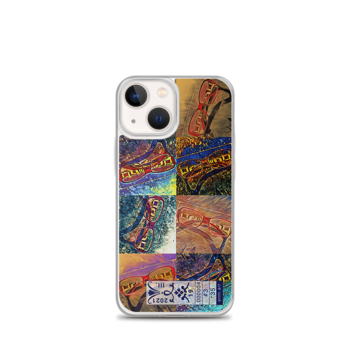 iPhone Case 'Enmempin's Spectacles #3' artist-authorised edition of original artwork by Enmempin N. Midelobo
