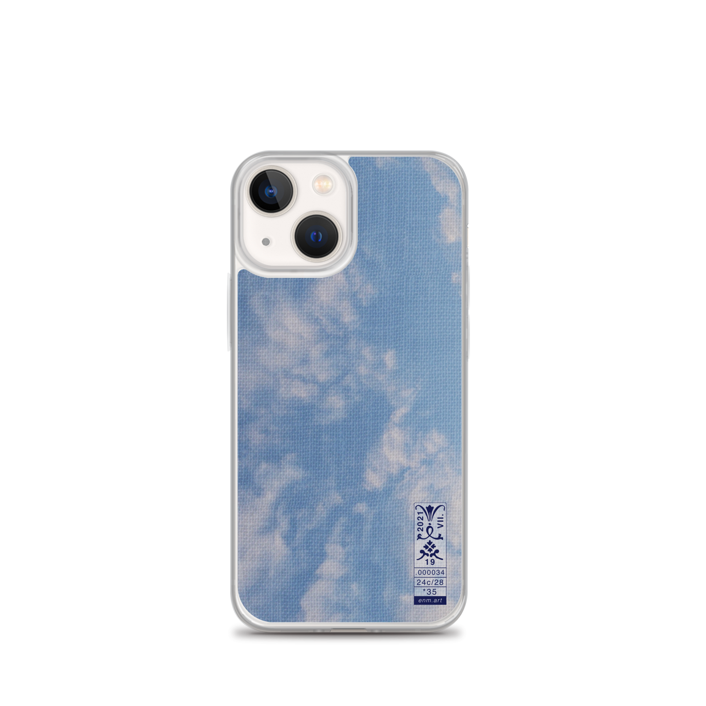 iPhone Case 'Fractal Skies 24/28' artist-authorised edition of original artwork by Enmempin N. Midelobo