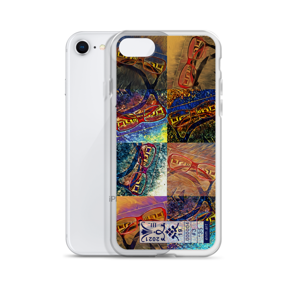 iPhone Case 'Enmempin's Spectacles #3' artist-authorised edition of original artwork by Enmempin N. Midelobo