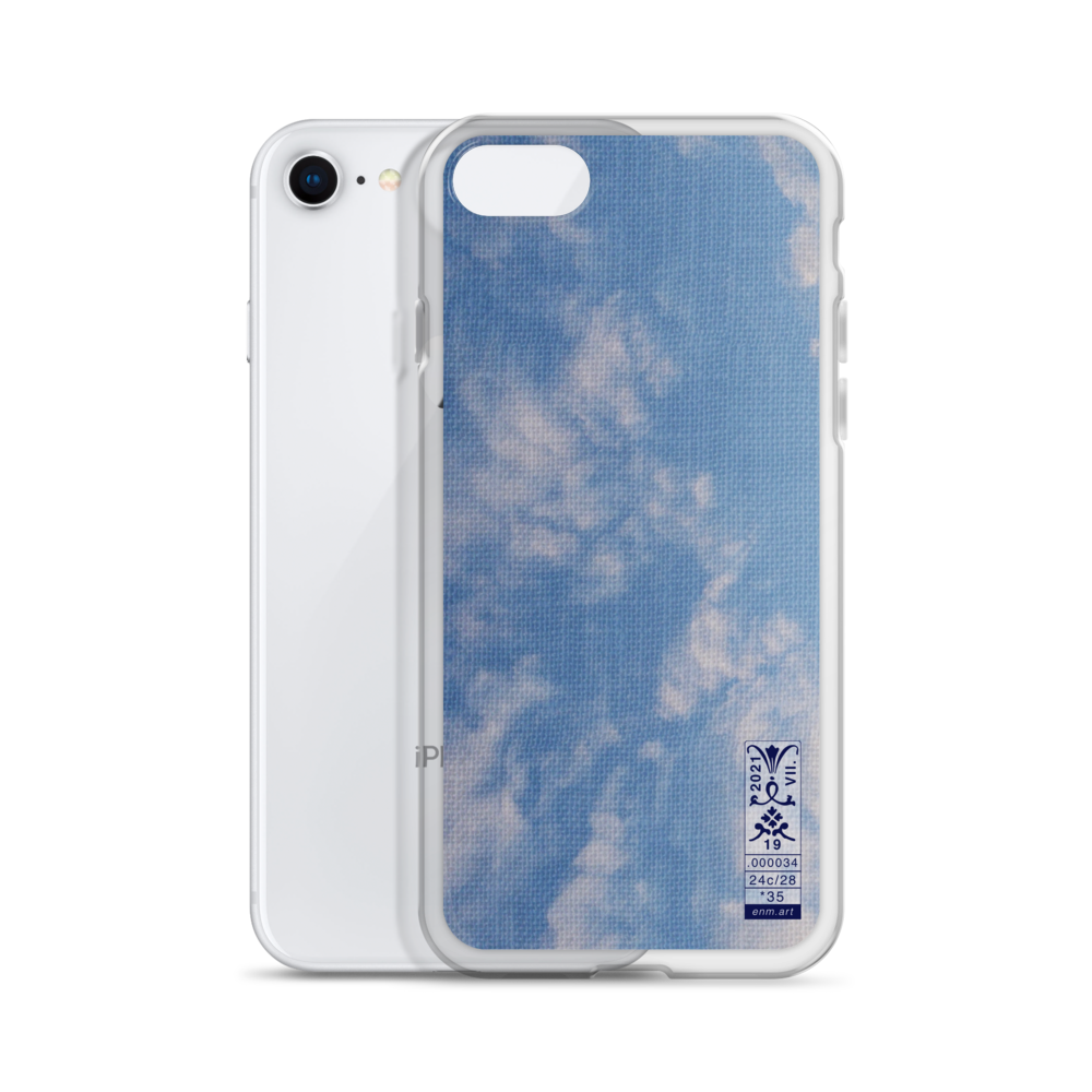 iPhone Case 'Fractal Skies 24/28' artist-authorised edition of original artwork by Enmempin N. Midelobo