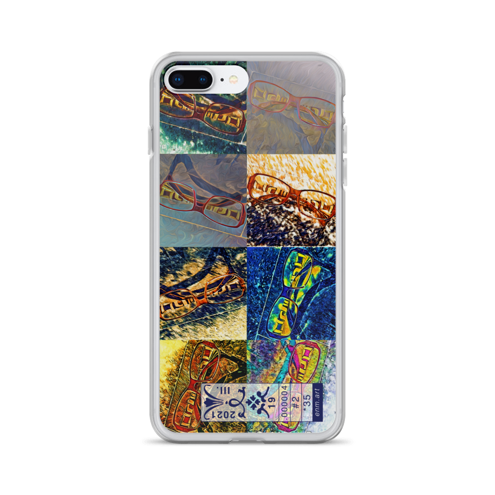 iPhone case 'Enmempin's Spectacles #2' artist-authorised edition of original artwork by Enmempin N. Midelobo