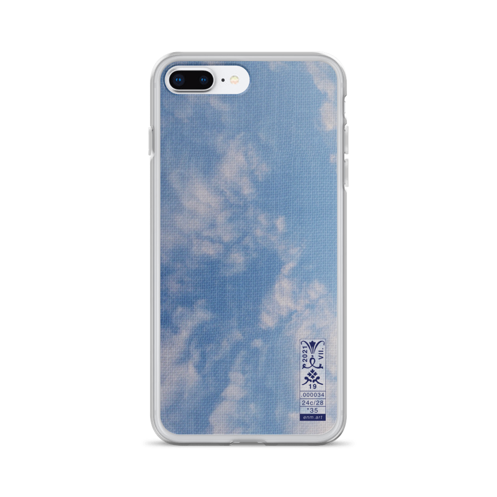 iPhone Case 'Fractal Skies 24/28' artist-authorised edition of original artwork by Enmempin N. Midelobo