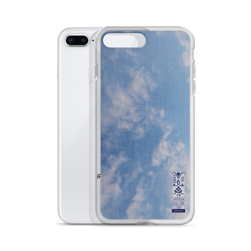 iPhone Case 'Fractal Skies 24/28' artist-authorised edition of original artwork by Enmempin N. Midelobo