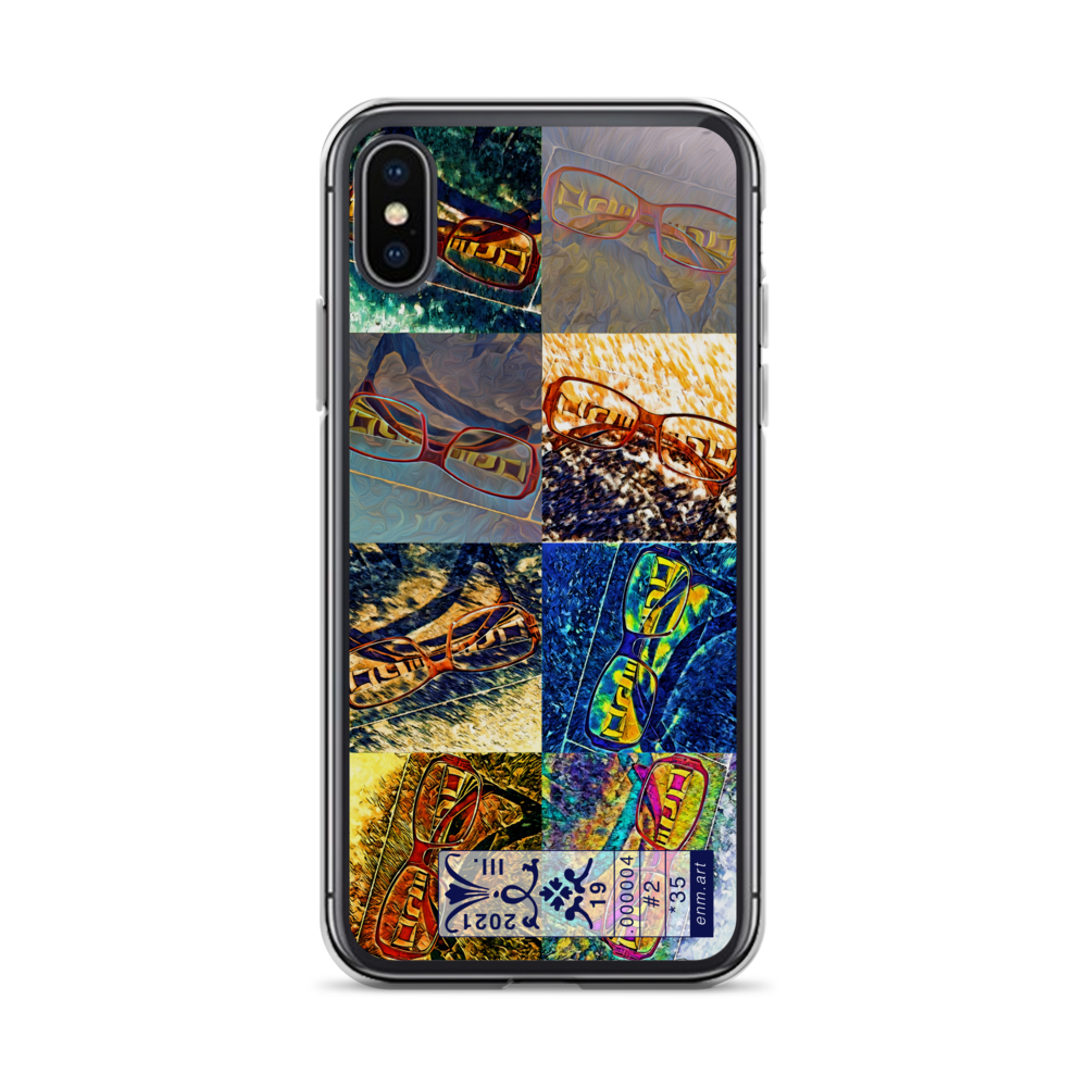 iPhone case 'Enmempin's Spectacles #2' artist-authorised edition of original artwork by Enmempin N. Midelobo
