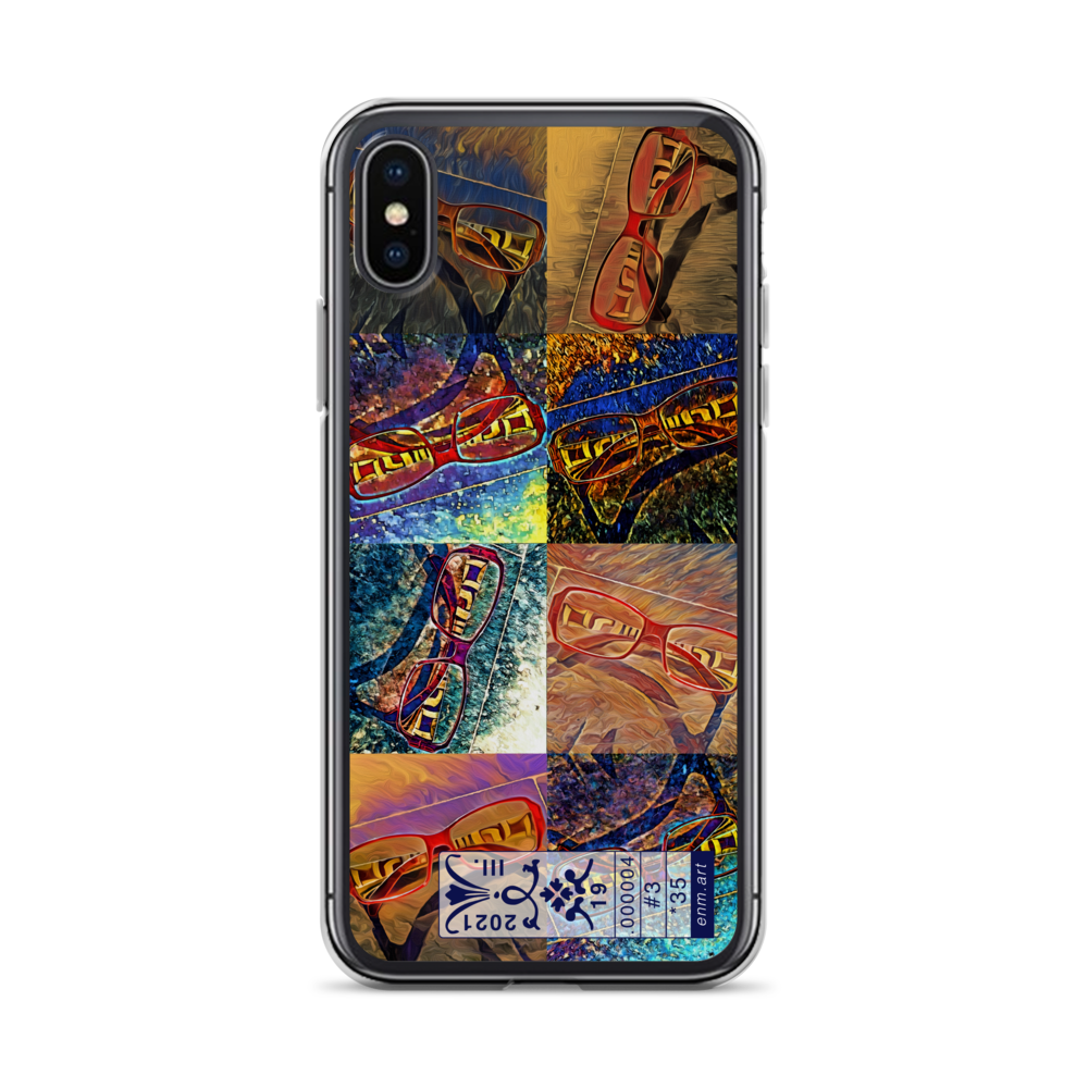 iPhone Case 'Enmempin's Spectacles #3' artist-authorised edition of original artwork by Enmempin N. Midelobo