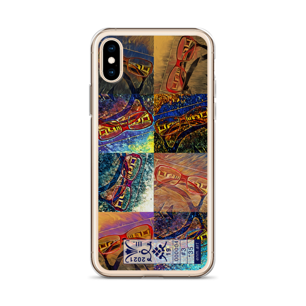 iPhone Case 'Enmempin's Spectacles #3' artist-authorised edition of original artwork by Enmempin N. Midelobo