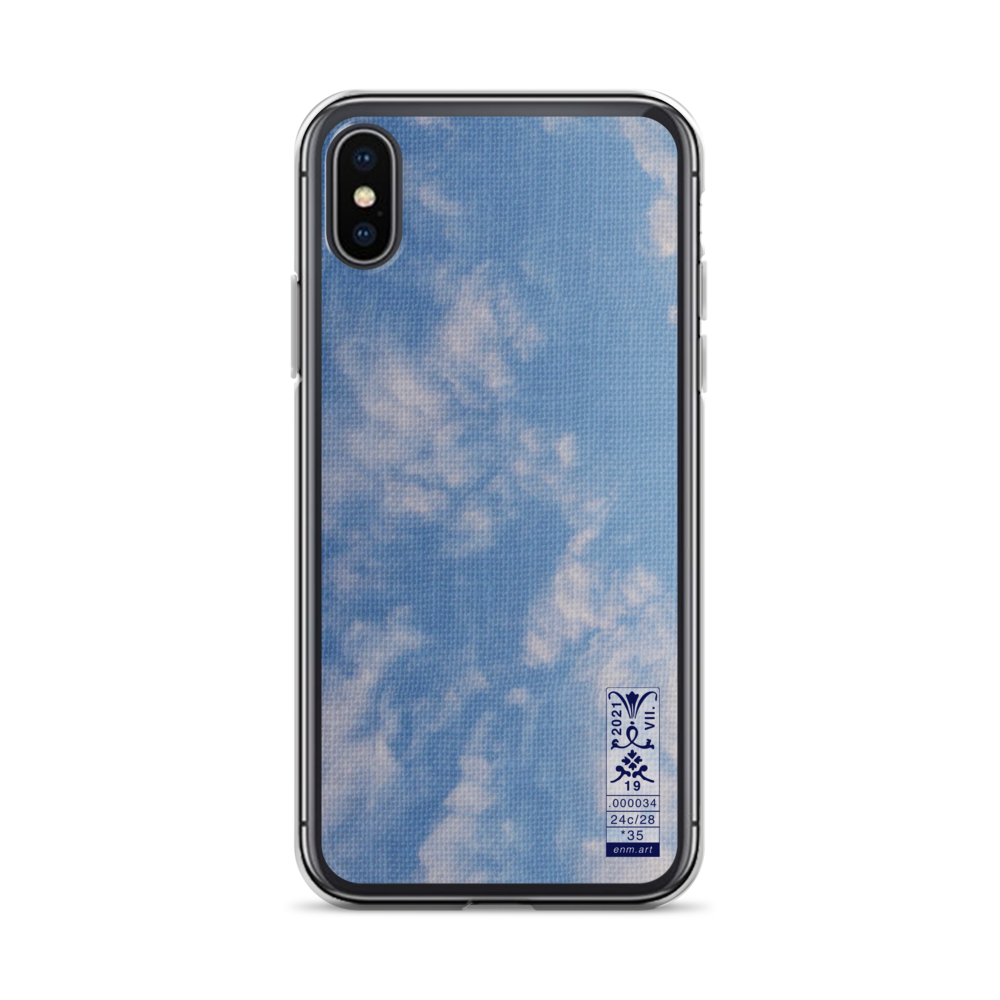 iPhone Case 'Fractal Skies 24/28' artist-authorised edition of original artwork by Enmempin N. Midelobo