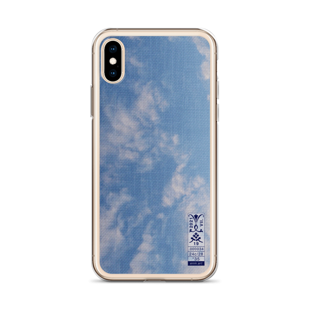 iPhone Case 'Fractal Skies 24/28' artist-authorised edition of original artwork by Enmempin N. Midelobo