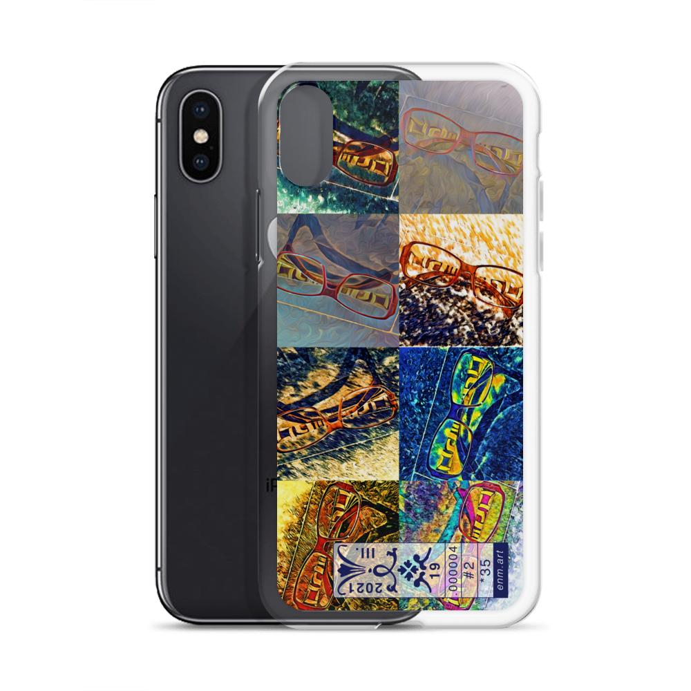 iPhone case 'Enmempin's Spectacles #2' artist-authorised edition of original artwork by Enmempin N. Midelobo