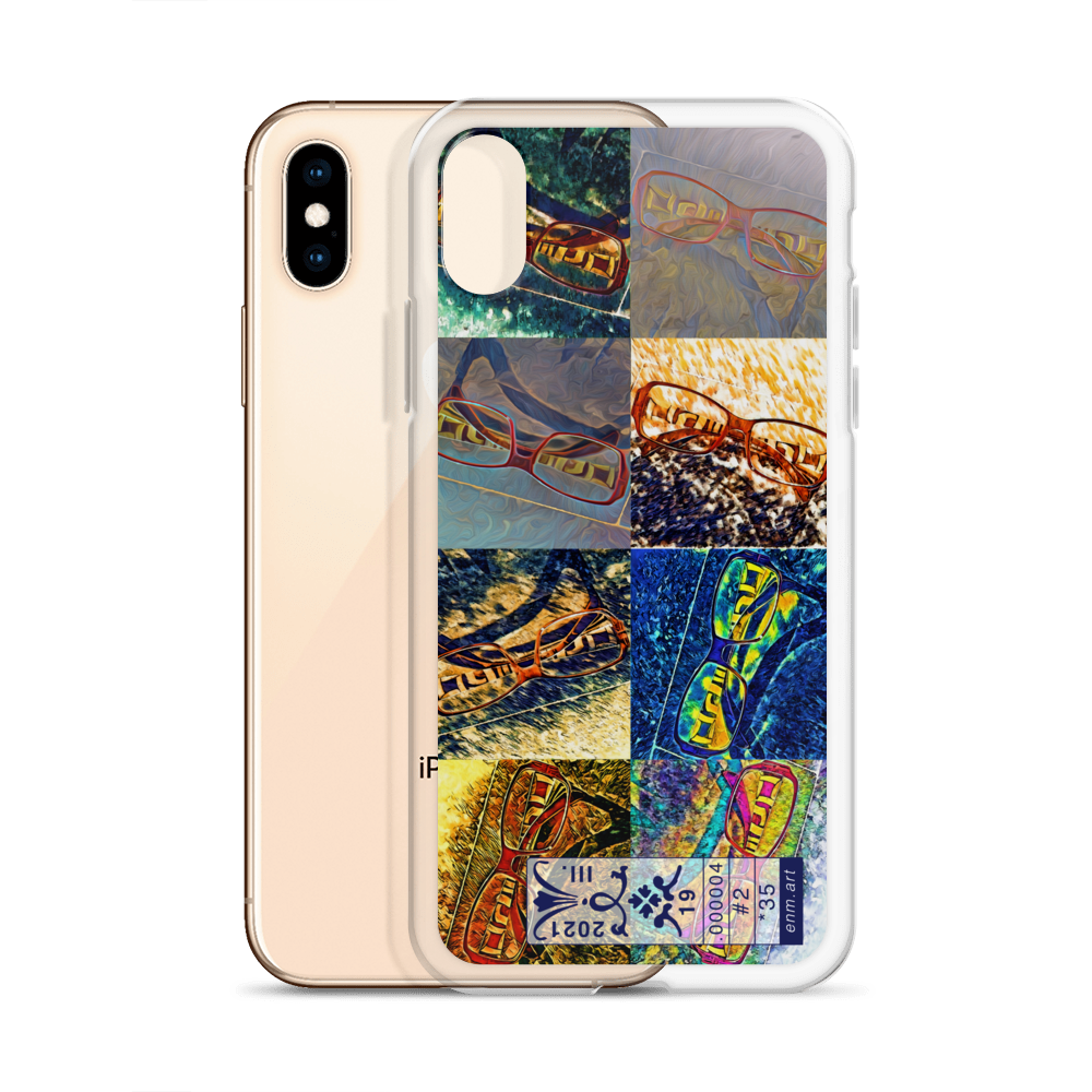 iPhone case 'Enmempin's Spectacles #2' artist-authorised edition of original artwork by Enmempin N. Midelobo