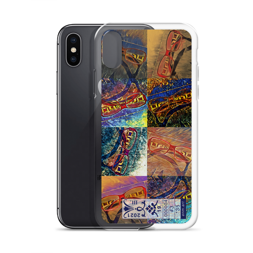 iPhone Case 'Enmempin's Spectacles #3' artist-authorised edition of original artwork by Enmempin N. Midelobo