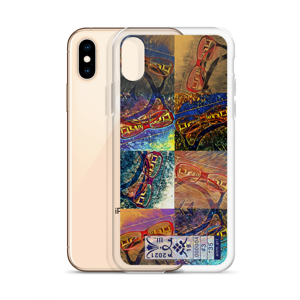 iPhone Case 'Enmempin's Spectacles #3' artist-authorised edition of original artwork by Enmempin N. Midelobo