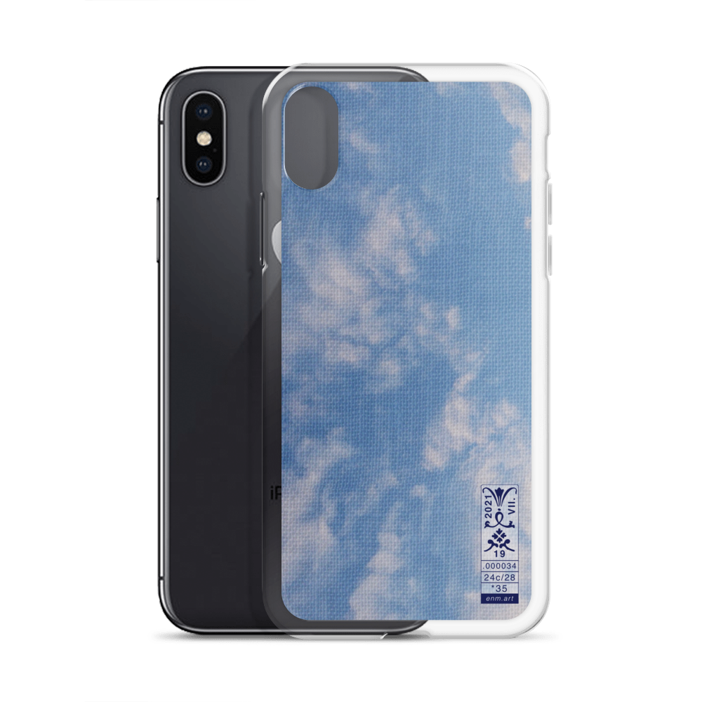 iPhone Case 'Fractal Skies 24/28' artist-authorised edition of original artwork by Enmempin N. Midelobo