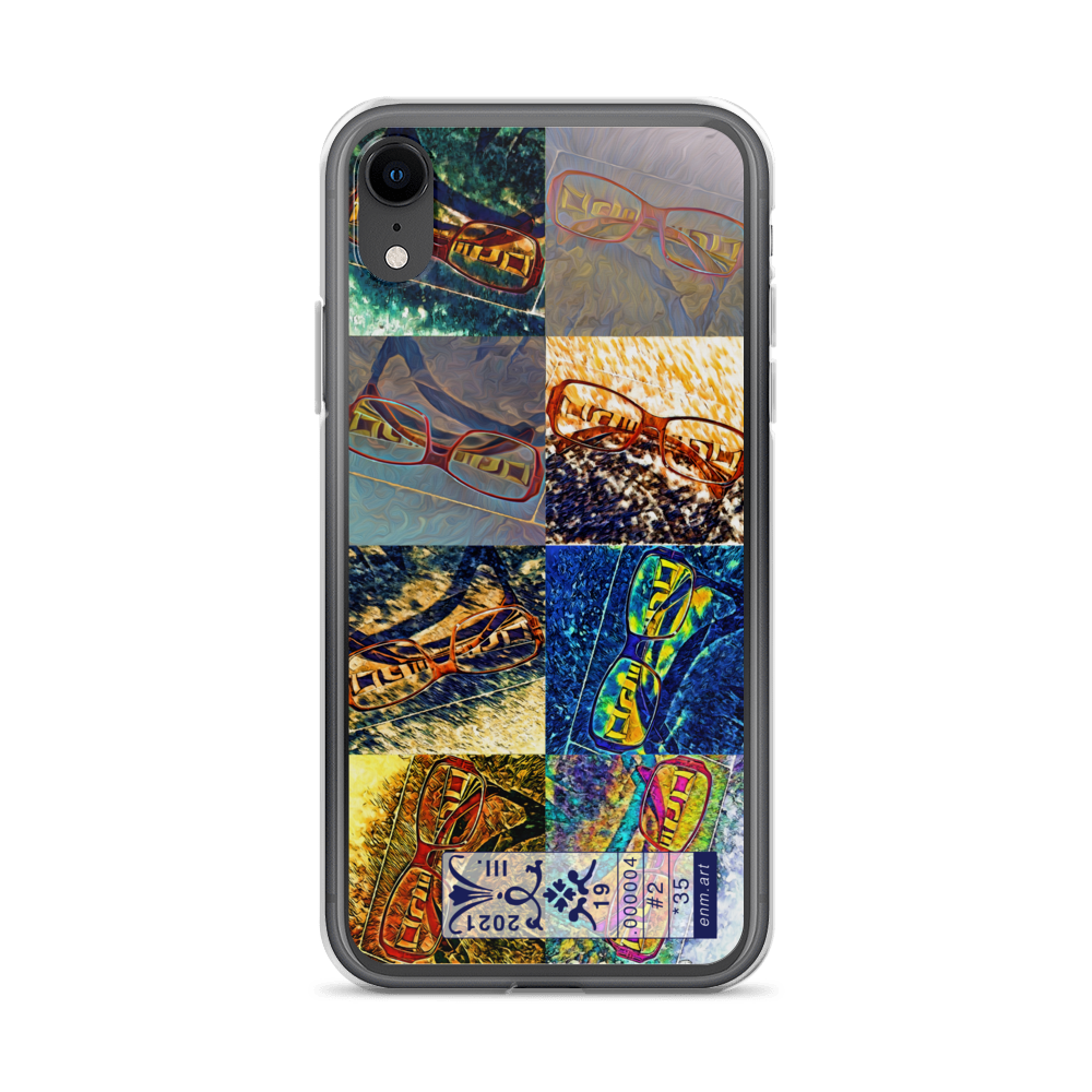 iPhone case 'Enmempin's Spectacles #2' artist-authorised edition of original artwork by Enmempin N. Midelobo