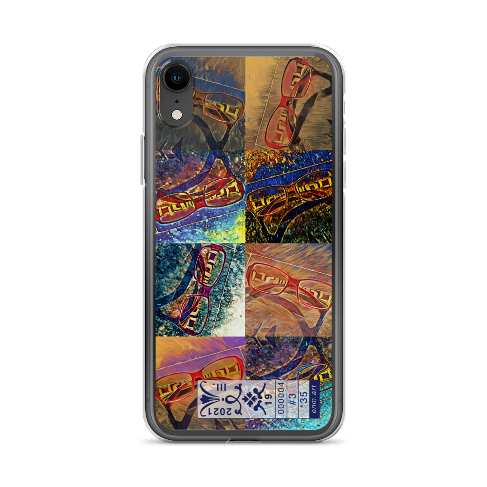 iPhone Case 'Enmempin's Spectacles #3' artist-authorised edition of original artwork by Enmempin N. Midelobo