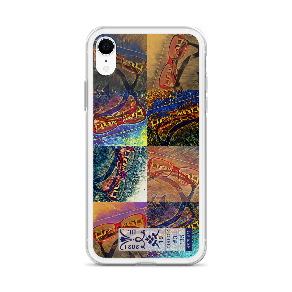 iPhone Case 'Enmempin's Spectacles #3' artist-authorised edition of original artwork by Enmempin N. Midelobo