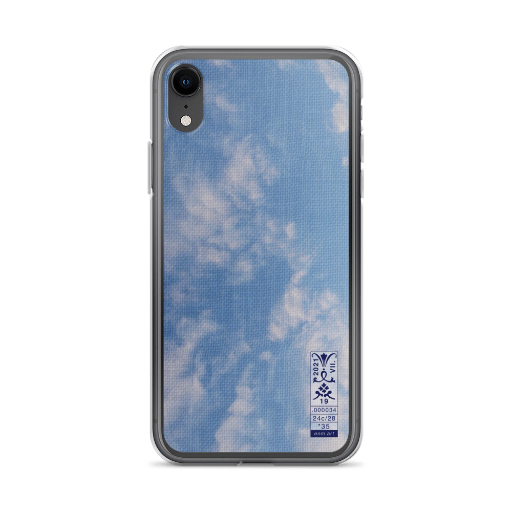 iPhone Case 'Fractal Skies 24/28' artist-authorised edition of original artwork by Enmempin N. Midelobo