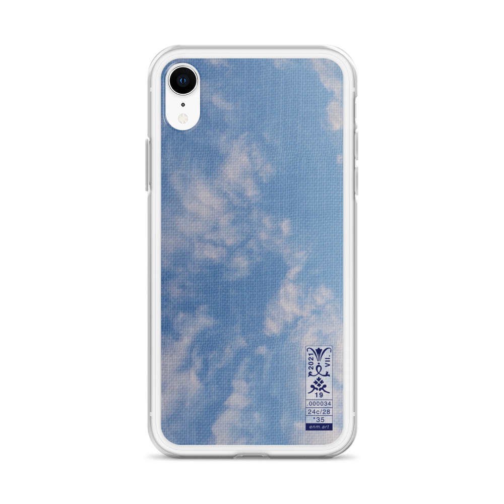 iPhone Case 'Fractal Skies 24/28' artist-authorised edition of original artwork by Enmempin N. Midelobo