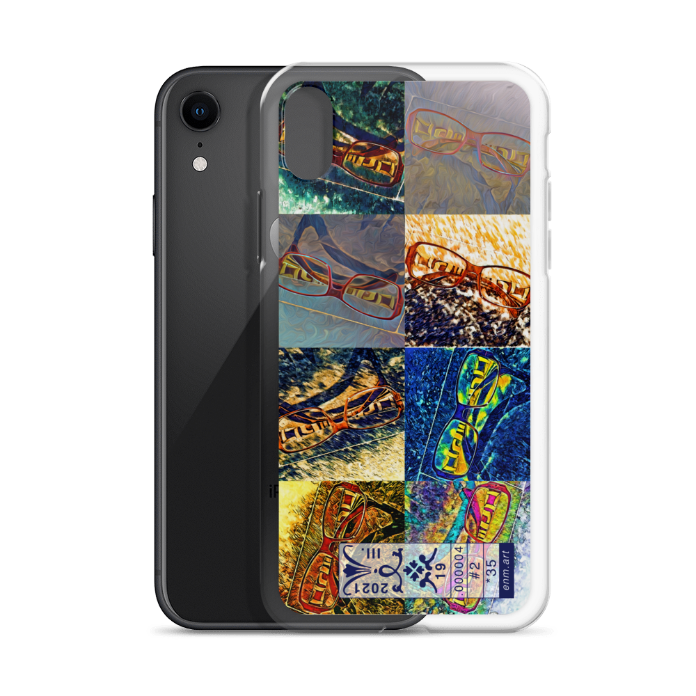 iPhone case 'Enmempin's Spectacles #2' artist-authorised edition of original artwork by Enmempin N. Midelobo