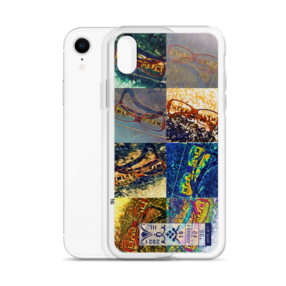 iPhone case 'Enmempin's Spectacles #2' artist-authorised edition of original artwork by Enmempin N. Midelobo