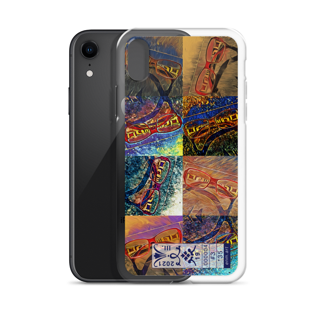 iPhone Case 'Enmempin's Spectacles #3' artist-authorised edition of original artwork by Enmempin N. Midelobo
