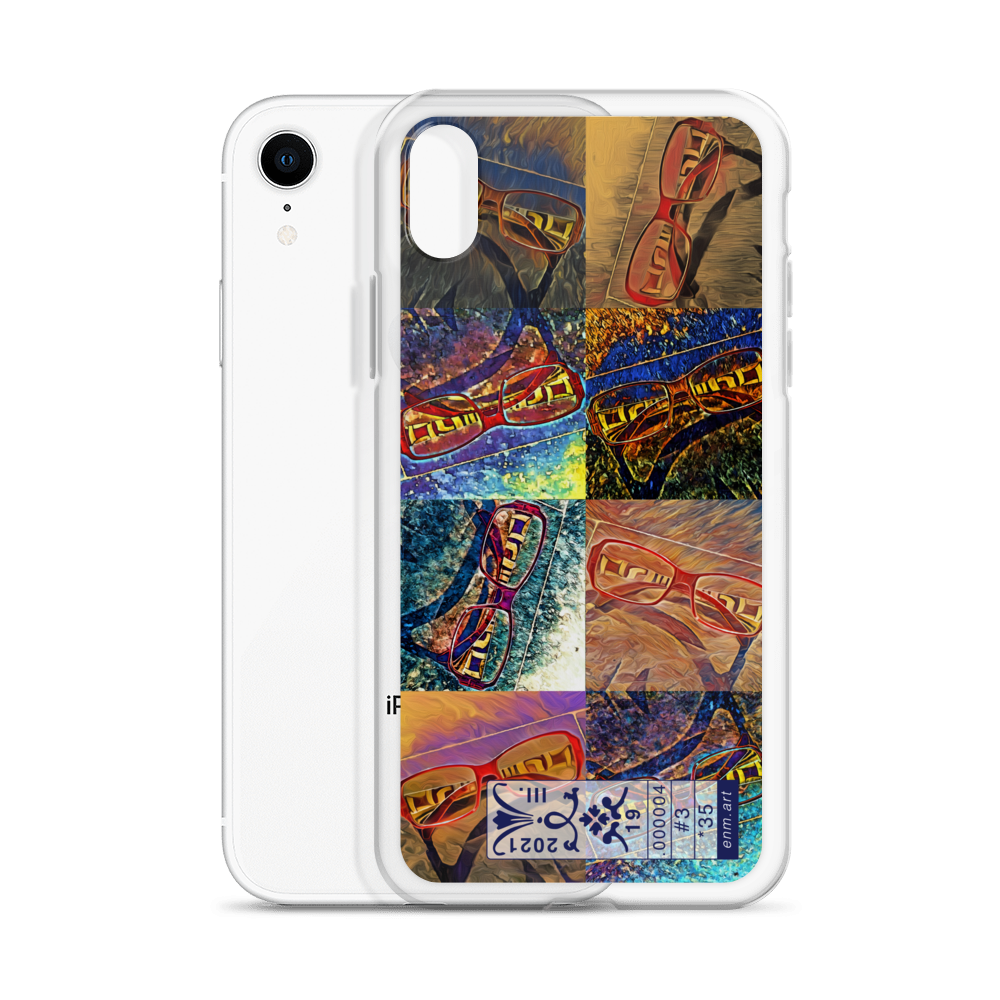 iPhone Case 'Enmempin's Spectacles #3' artist-authorised edition of original artwork by Enmempin N. Midelobo