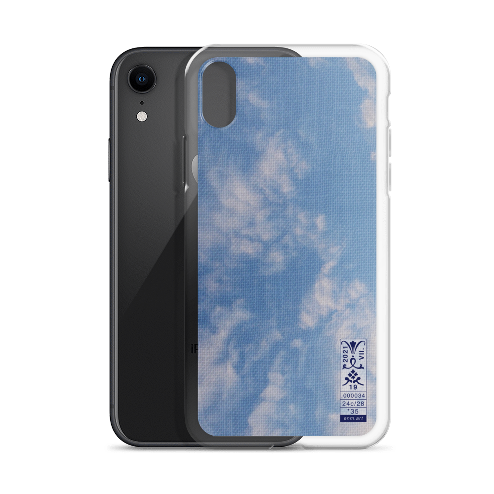 iPhone Case 'Fractal Skies 24/28' artist-authorised edition of original artwork by Enmempin N. Midelobo