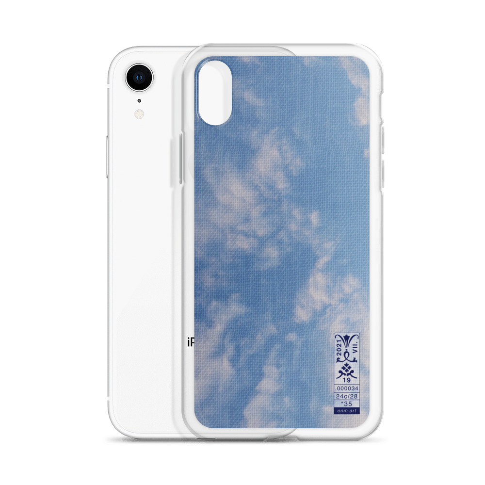 iPhone Case 'Fractal Skies 24/28' artist-authorised edition of original artwork by Enmempin N. Midelobo