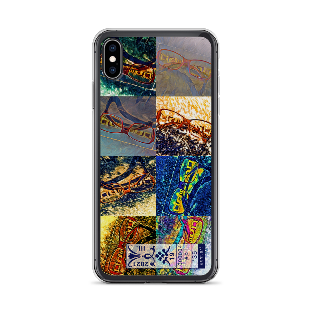 iPhone case 'Enmempin's Spectacles #2' artist-authorised edition of original artwork by Enmempin N. Midelobo