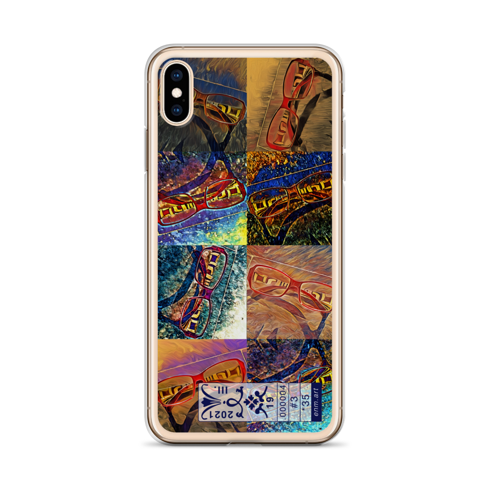 iPhone Case 'Enmempin's Spectacles #3' artist-authorised edition of original artwork by Enmempin N. Midelobo