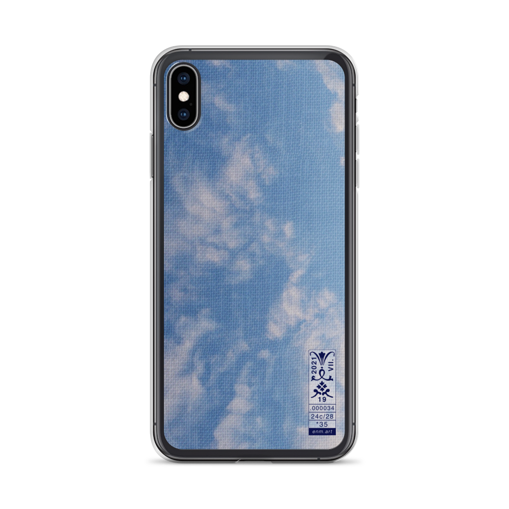 iPhone Case 'Fractal Skies 24/28' artist-authorised edition of original artwork by Enmempin N. Midelobo
