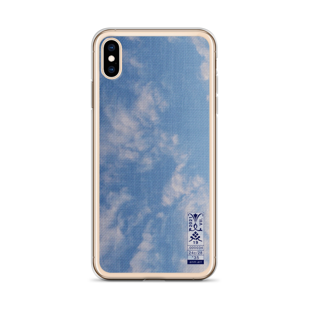iPhone Case 'Fractal Skies 24/28' artist-authorised edition of original artwork by Enmempin N. Midelobo