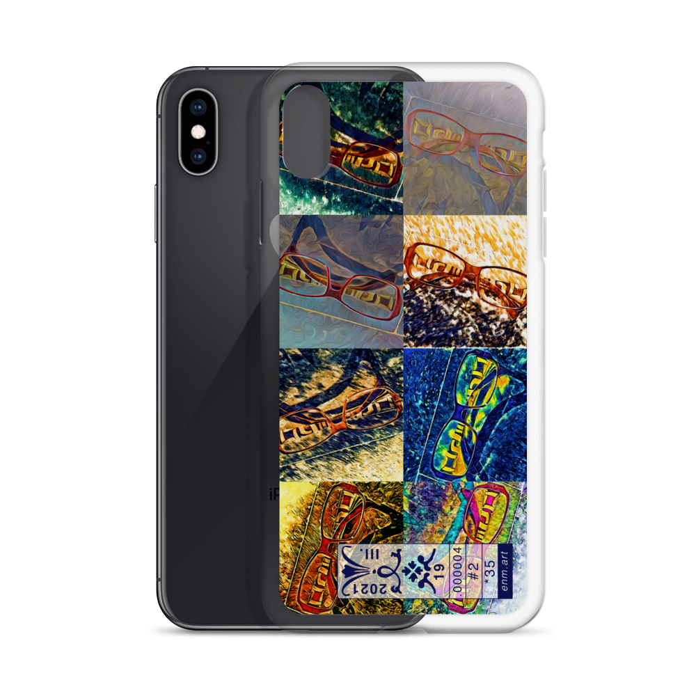 iPhone case 'Enmempin's Spectacles #2' artist-authorised edition of original artwork by Enmempin N. Midelobo