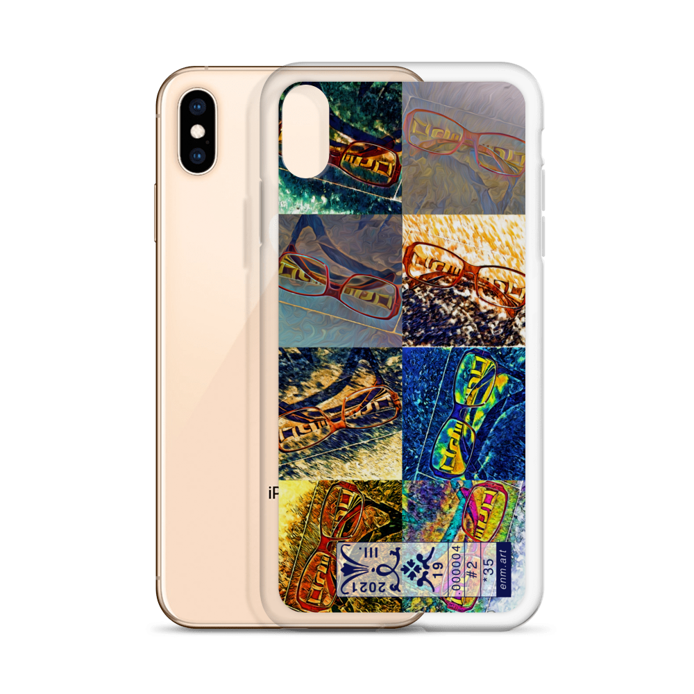 iPhone case 'Enmempin's Spectacles #2' artist-authorised edition of original artwork by Enmempin N. Midelobo