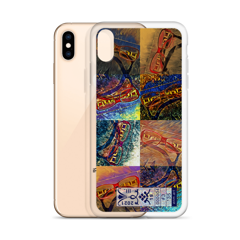 iPhone Case 'Enmempin's Spectacles #3' artist-authorised edition of original artwork by Enmempin N. Midelobo
