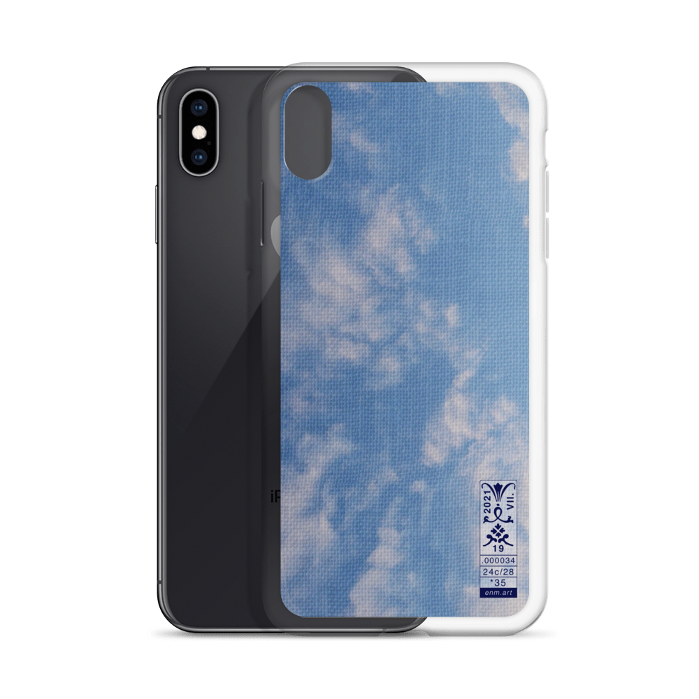 iPhone Case 'Fractal Skies 24/28' artist-authorised edition of original artwork by Enmempin N. Midelobo