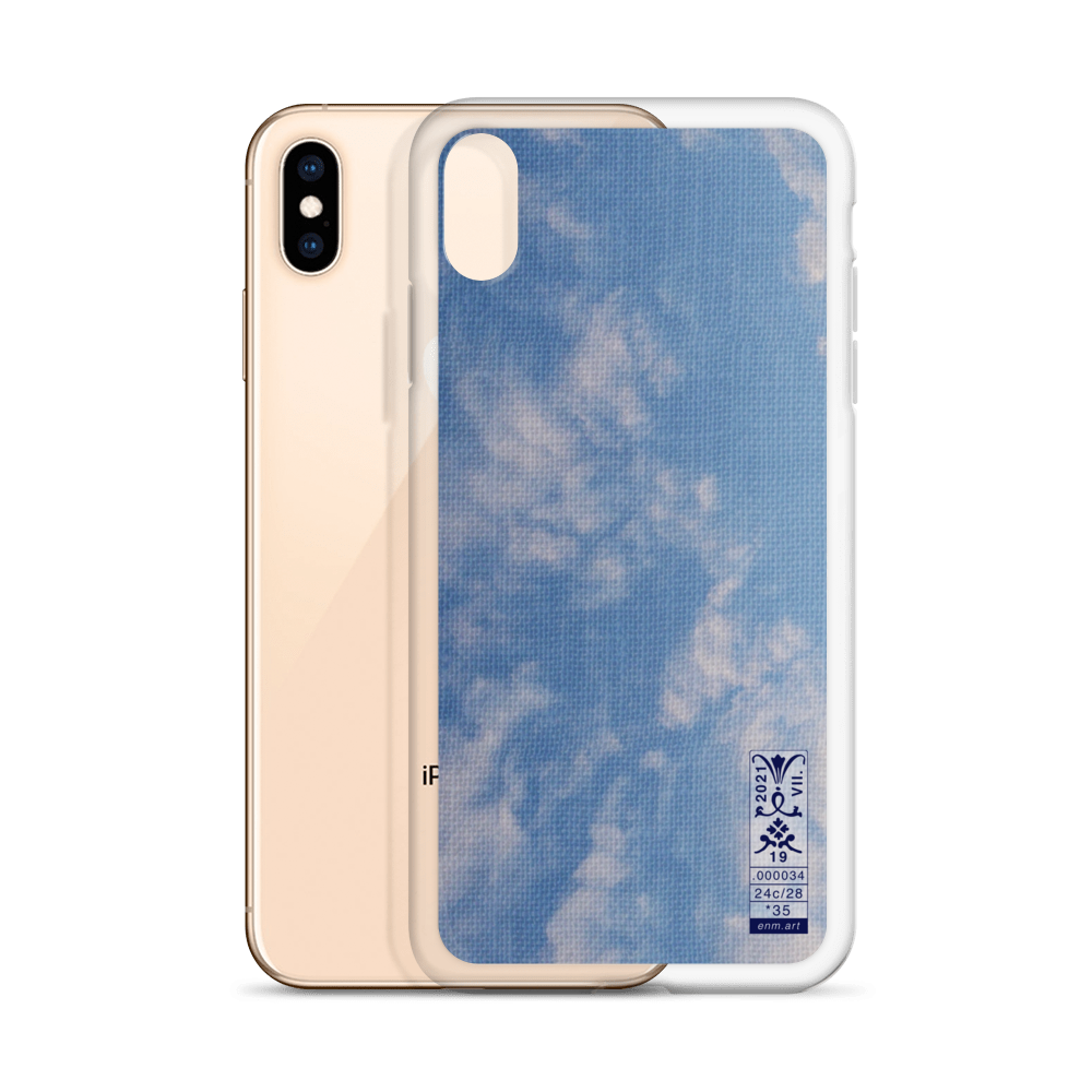 iPhone Case 'Fractal Skies 24/28' artist-authorised edition of original artwork by Enmempin N. Midelobo